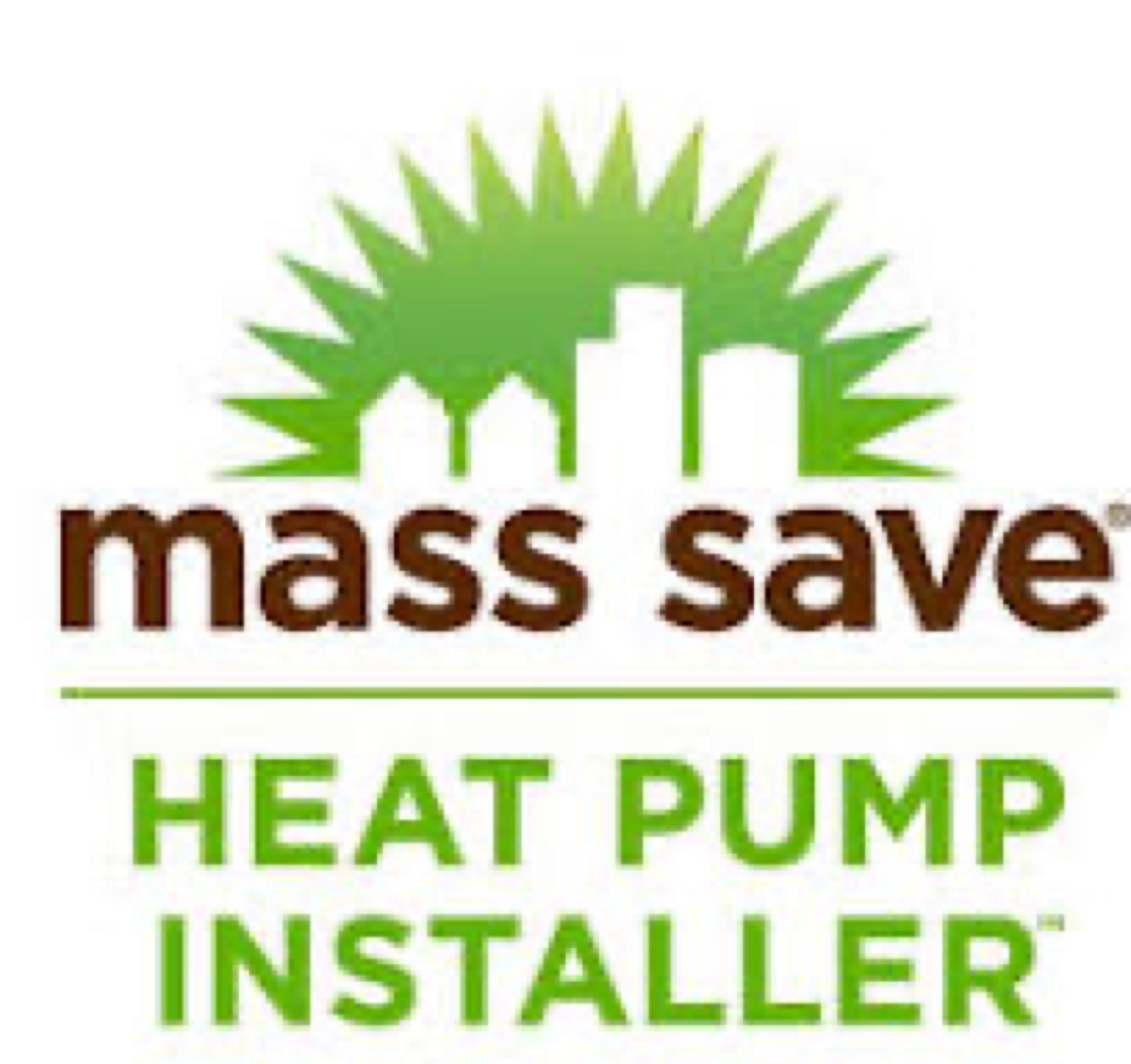 Mass Save Heat Pump Installer Network (HPIN) authorized installer badge